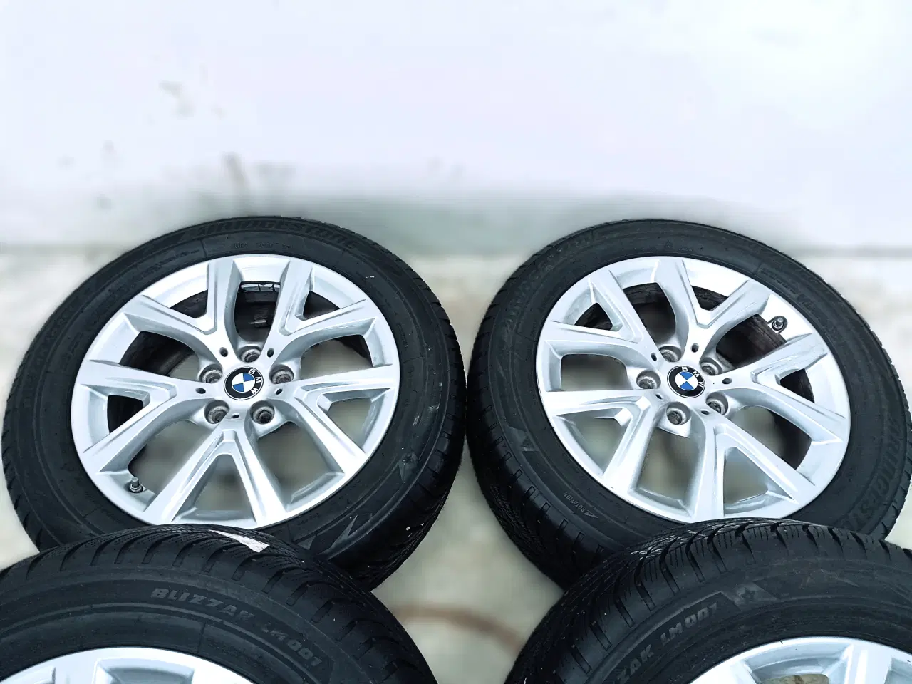 Billede 4 - 5x112 17" ET39 nav 66,6ø BMW vintersæt inkl.TPMS 