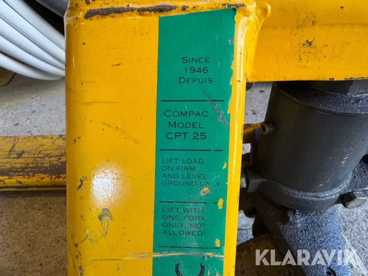 Billede 4 - Palleløfter Compac CPT 25 1 styks