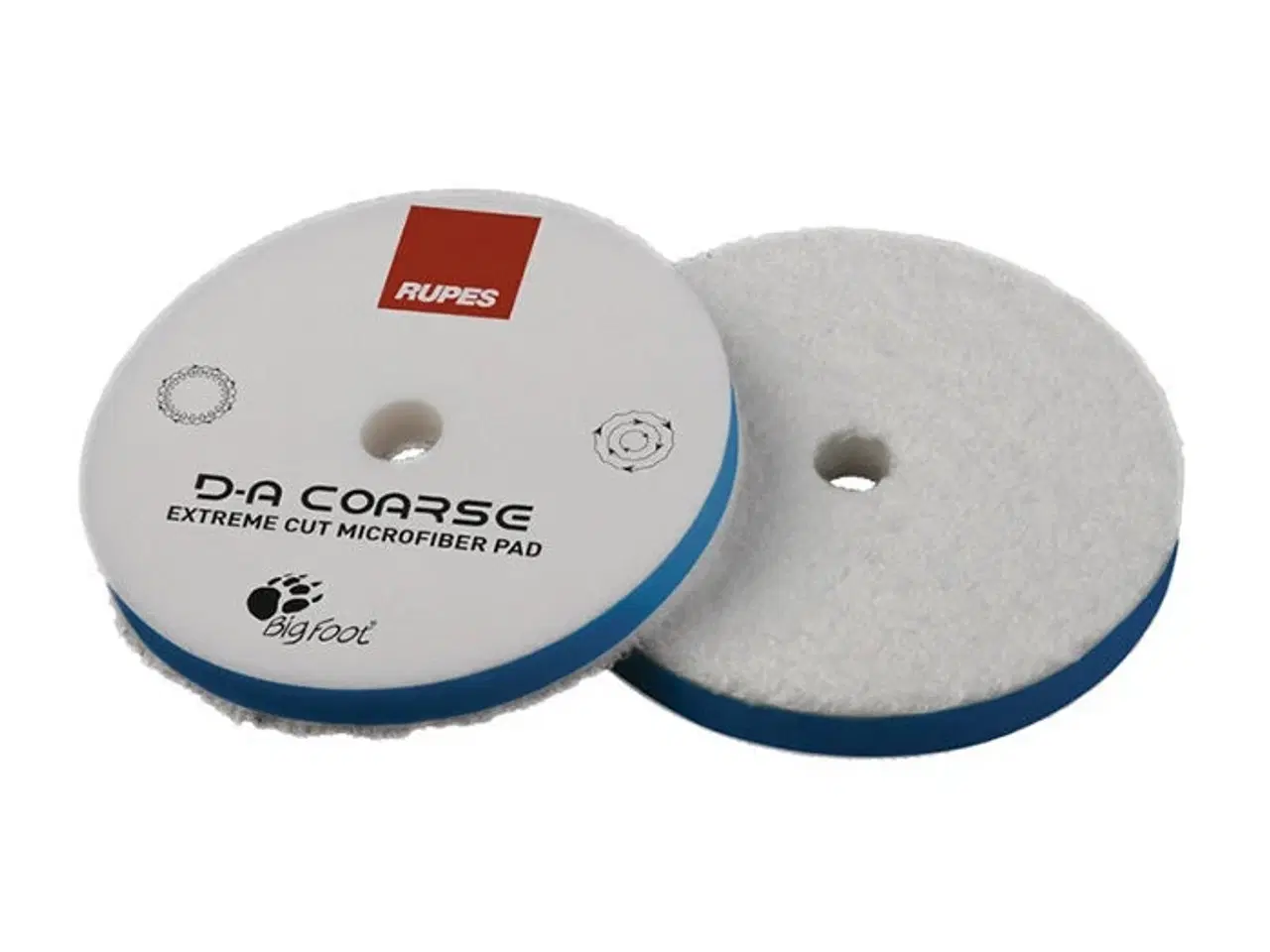 Billede 1 - Rupes mikrofiberpolerpude Ø: 160mm grov 1 stk.