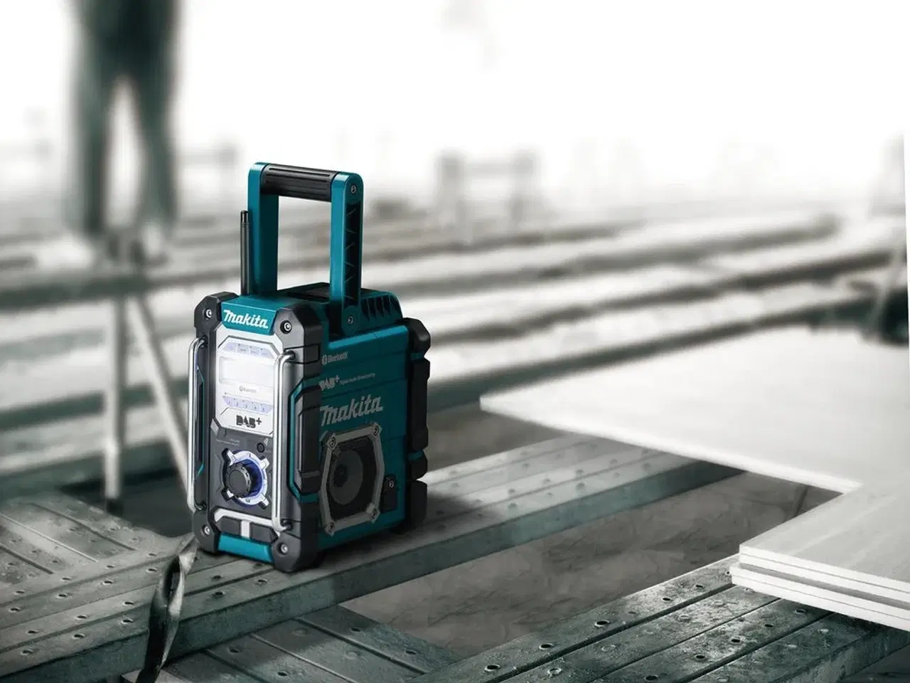 Billede 4 - Radio med Bluetooth DAB+ - Makita DMR112 akku 7,2-18 V