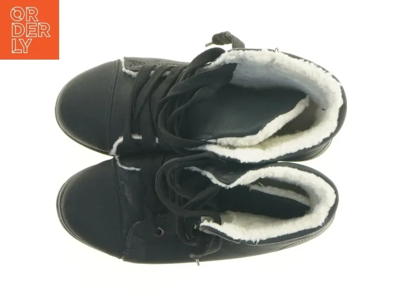 Billede 4 - Sorte forede sneakers (str. 37)