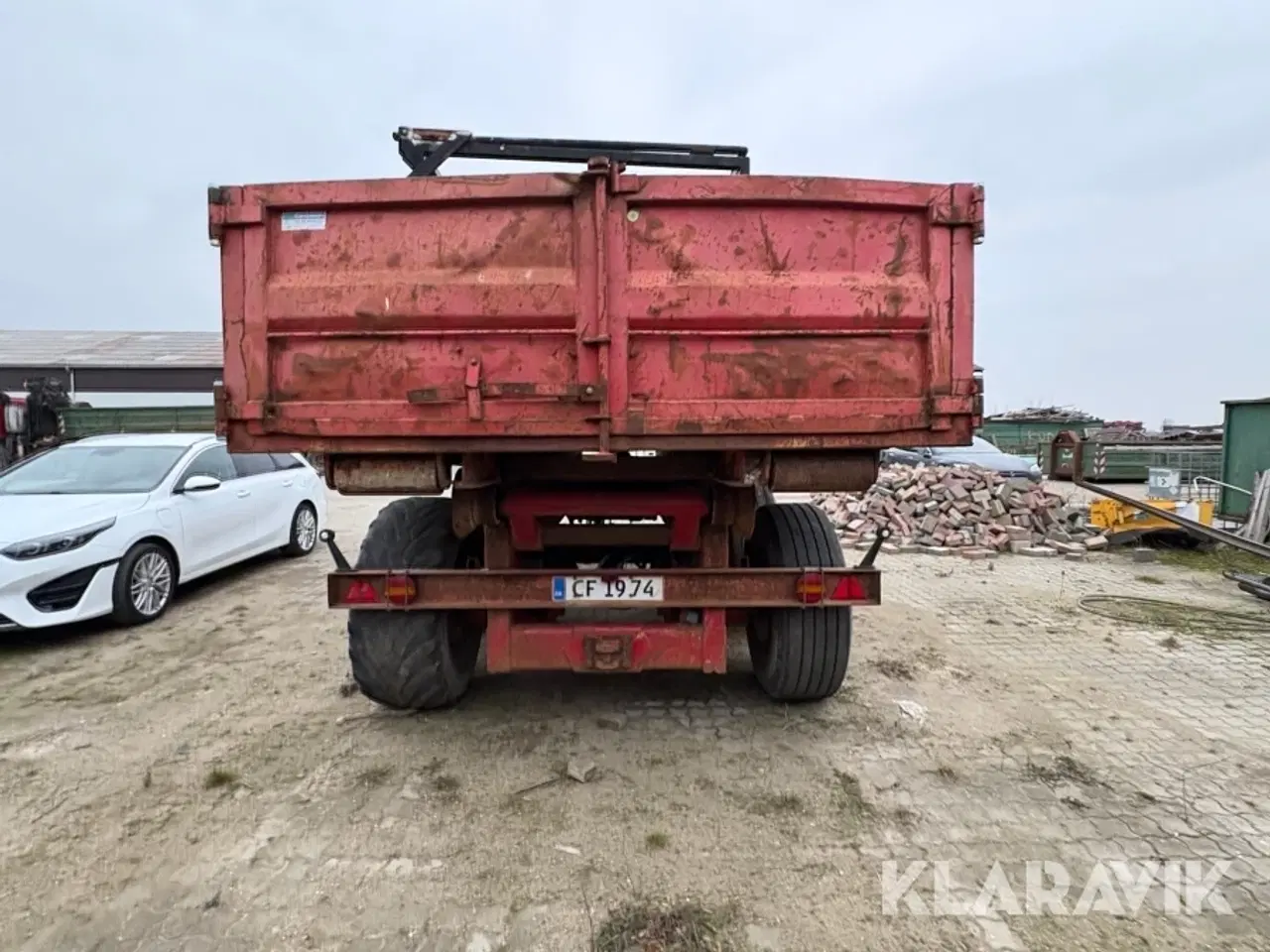 Billede 6 - Kroghejsevogn Holsø HCV 170 med kasse