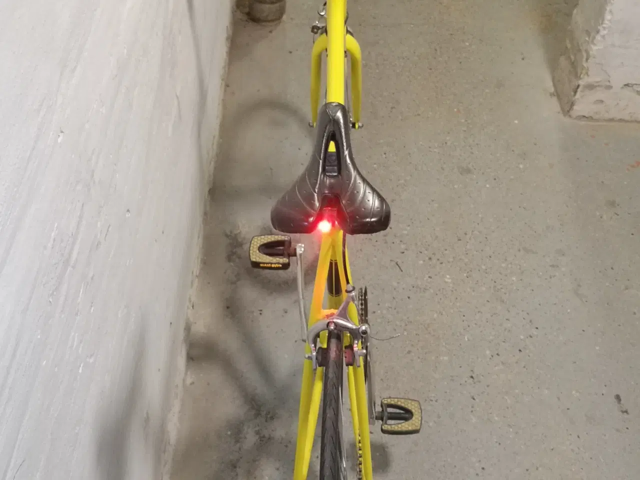 Billede 13 - Gul singlespeed Fixie cykel.