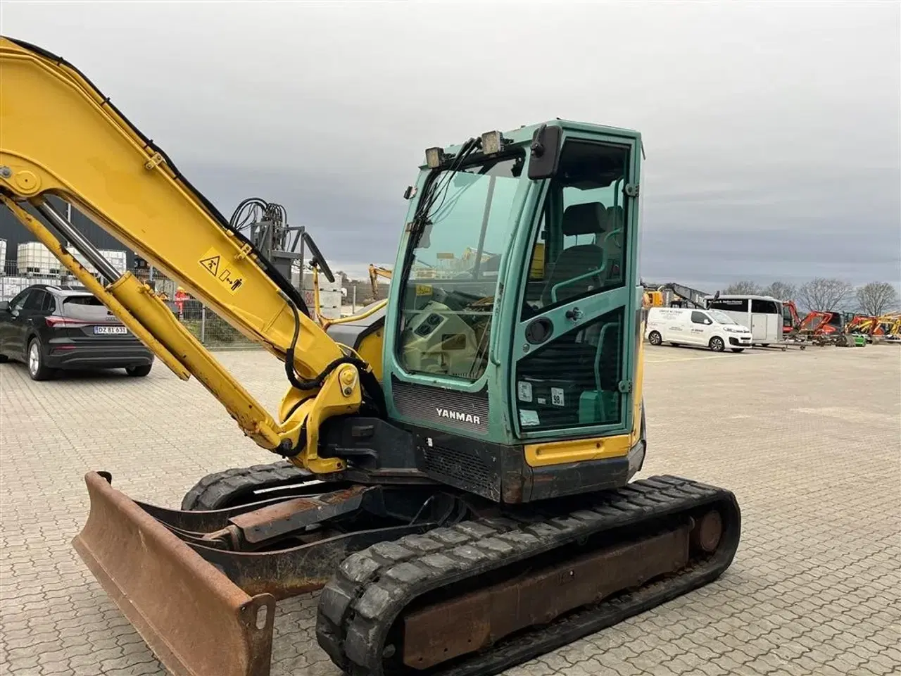 Billede 6 - Yanmar ViO80 -1A 8tons maskine med hydraulisk hurtigskifte