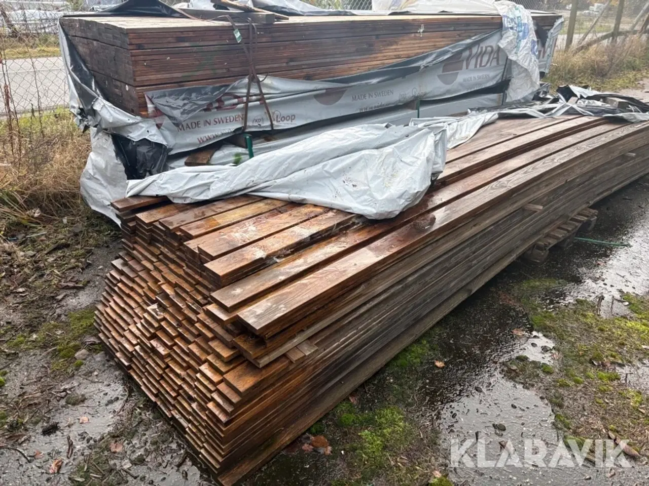 Billede 1 - Lot: Forskallings brædder 3 paller