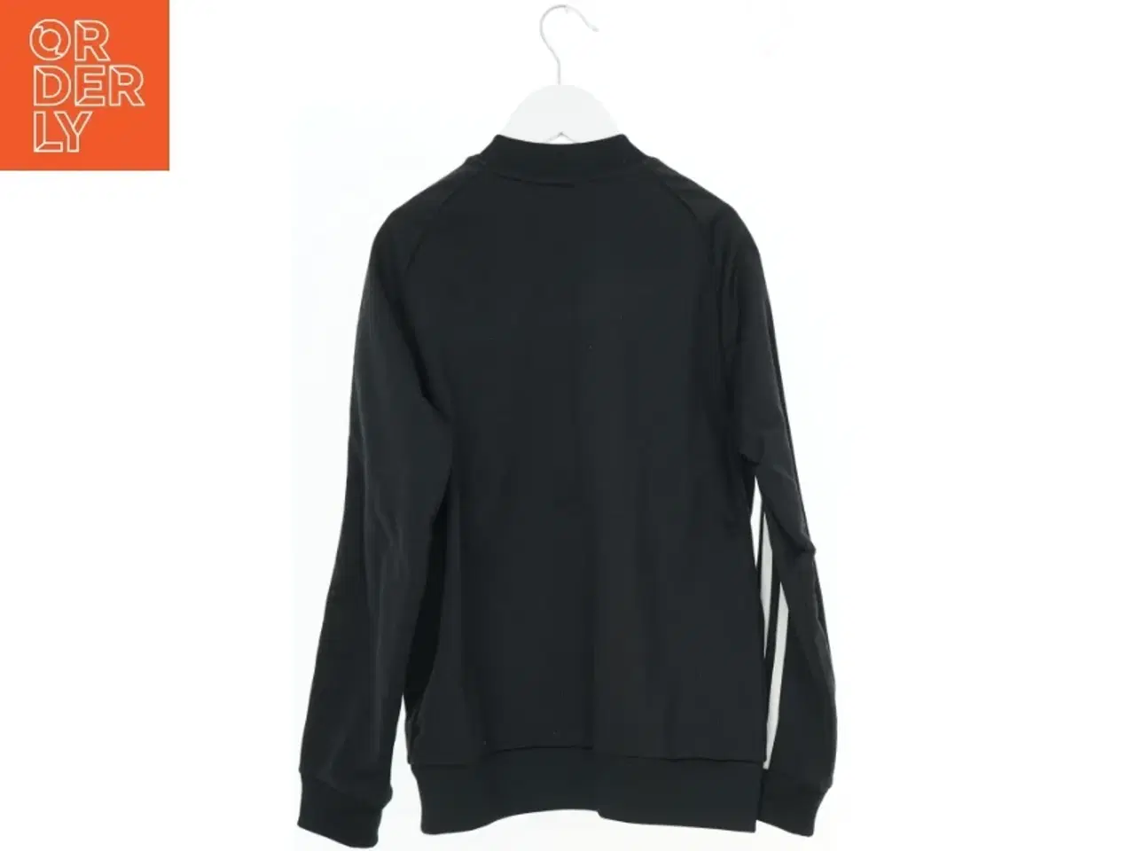 Billede 2 - Sort Adidas zip-up trøje med striber fra Adidas (str. 152)