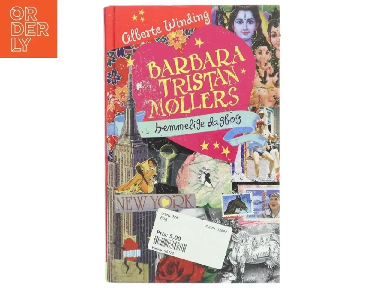 Billede 1 - Barbara Tristan Møllers hemmelige dagbog af Alberte Winding (Bog)