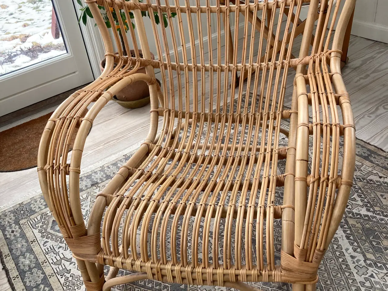 Billede 4 - Lænestol i rattanflet