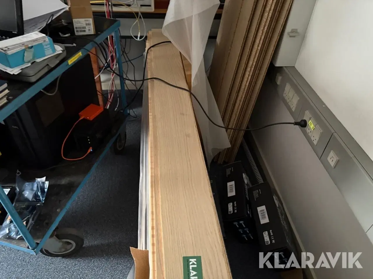 Billede 6 - Trægulv og sporplader