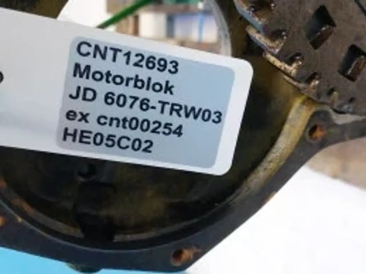 Billede 20 - John Deere 4055 Motorblok 6076-TRW03
