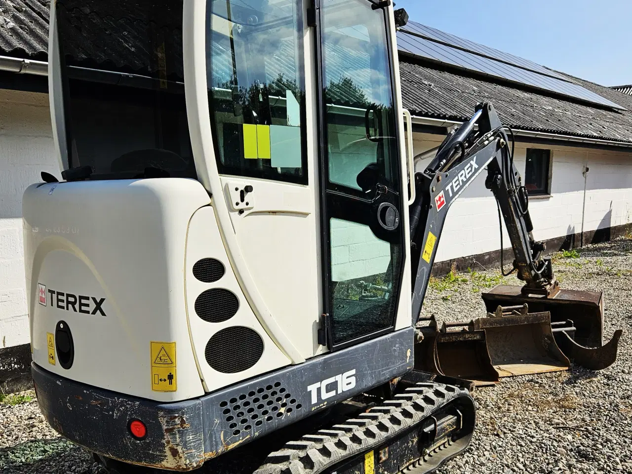 Billede 6 - Terex TC16 / meget tilbehør / ny undervogn