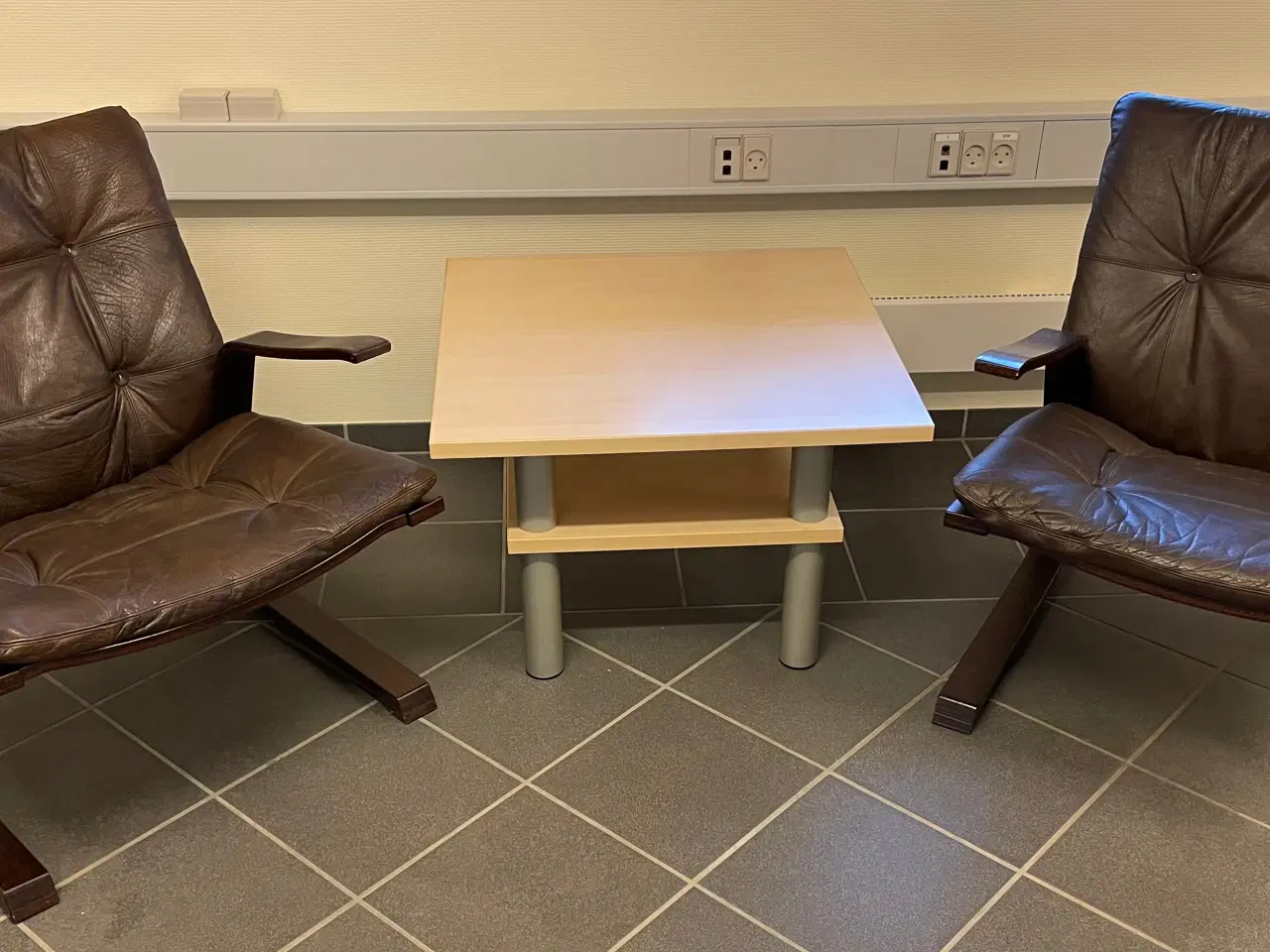 Billede 1 - 2 læderstole