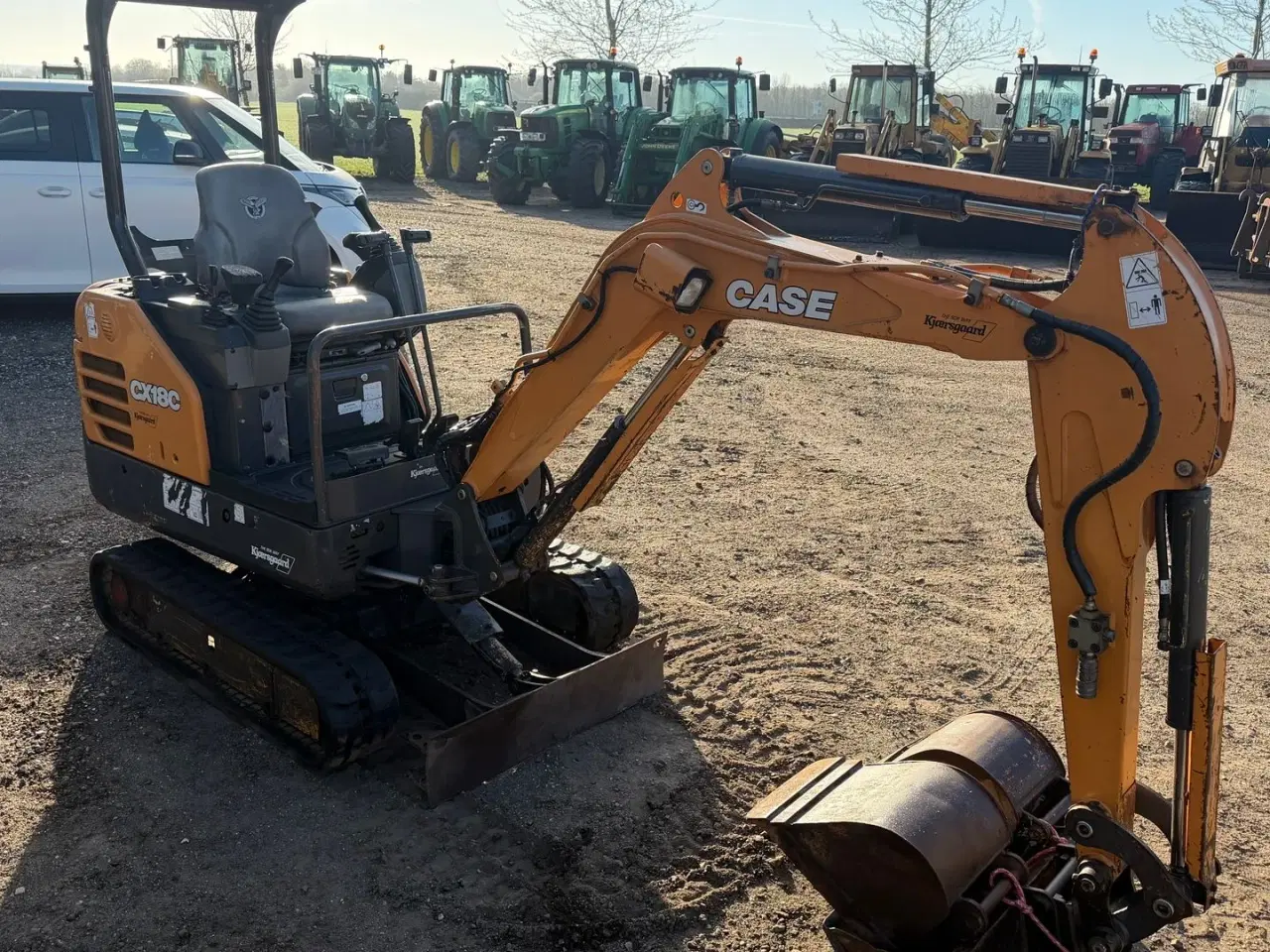 Billede 2 - Case CX18C KUN KØRT 808 timer