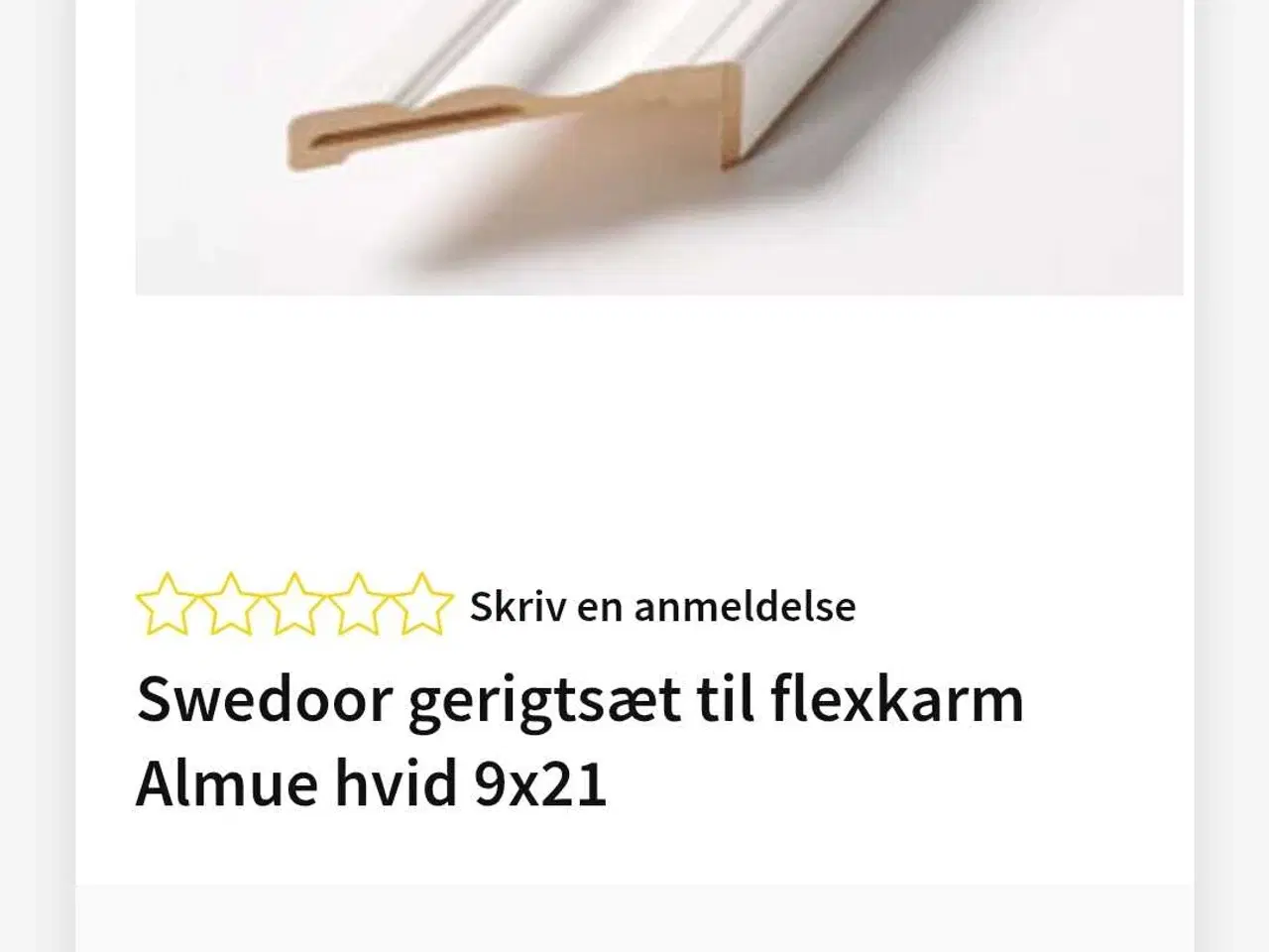 Billede 1 - Swedoor Flexkarm gerichtsæt9x21