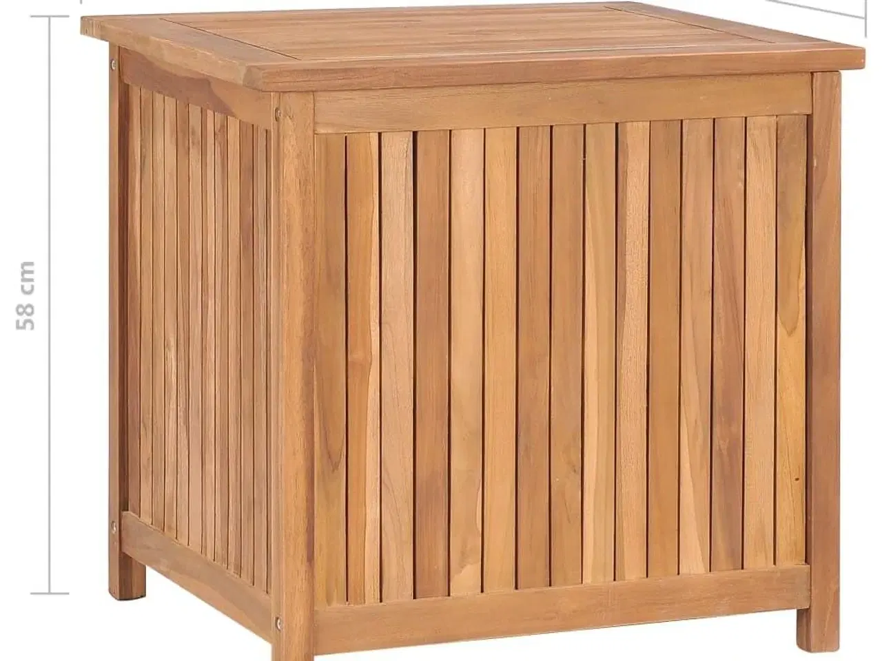 Billede 9 - Hyndeboks 60x50x58 cm massivt teaktræ