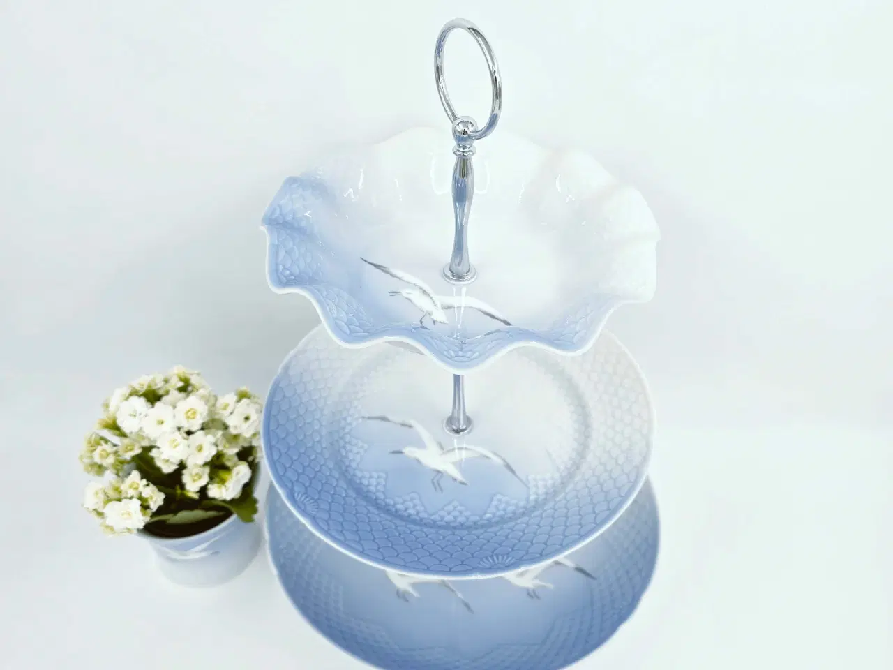 Billede 2 - Mågestel 3 etagers opsats Porcelæn