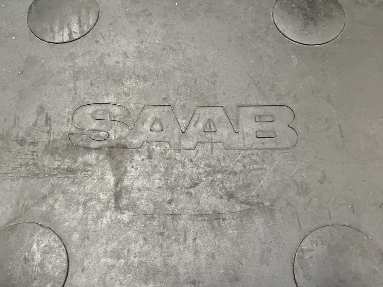 Billede 2 - SAAB_orig. gummimåtte_bag.rum