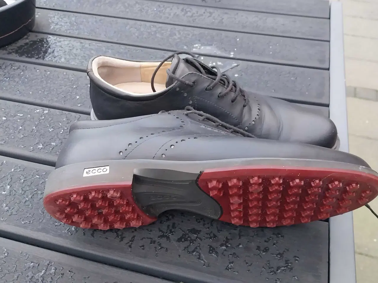 Billede 3 - Ecco Hydro Max str. 42 sorte læder -