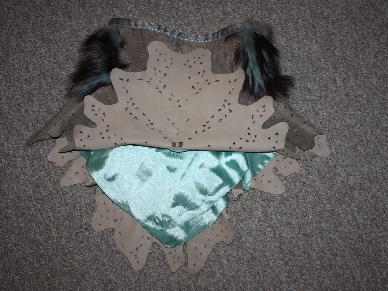 Billede 5 - Pels med læder Munthe plus Simonsen str. S/0