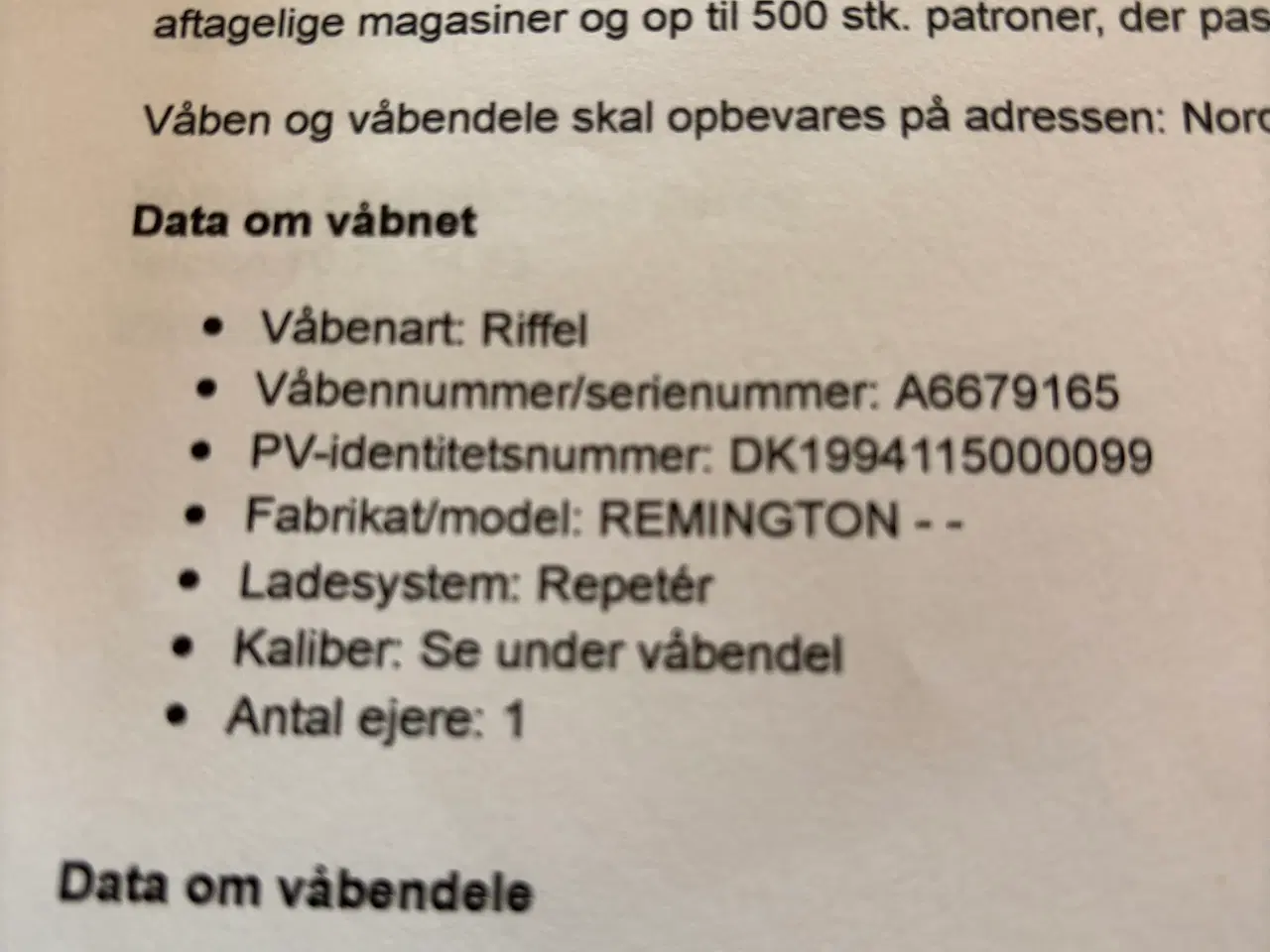 Billede 3 - Jagtriffel 308 win