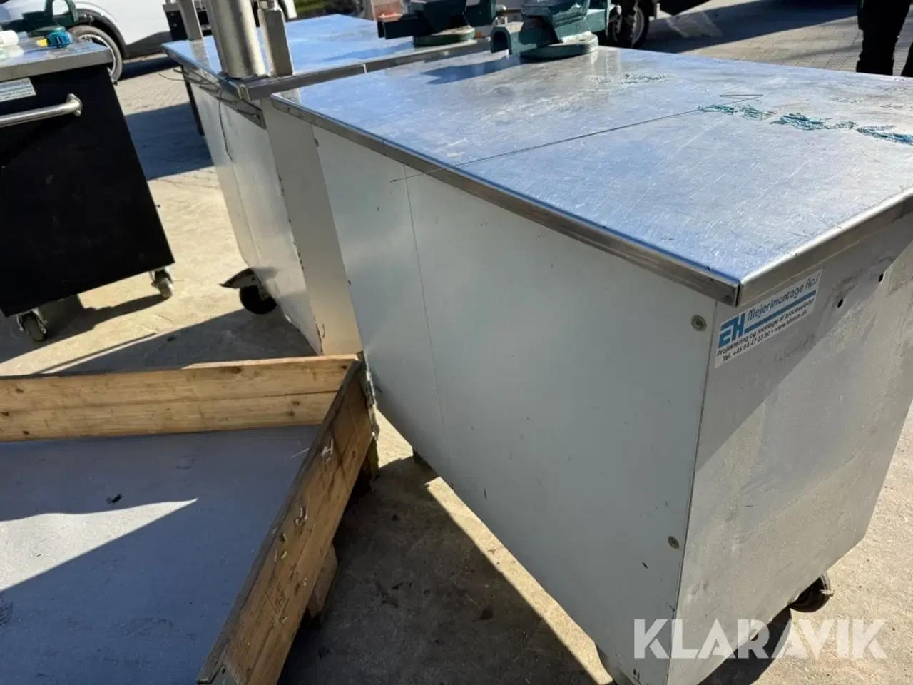 Billede 3 - Værksteds bord på hjul Blika