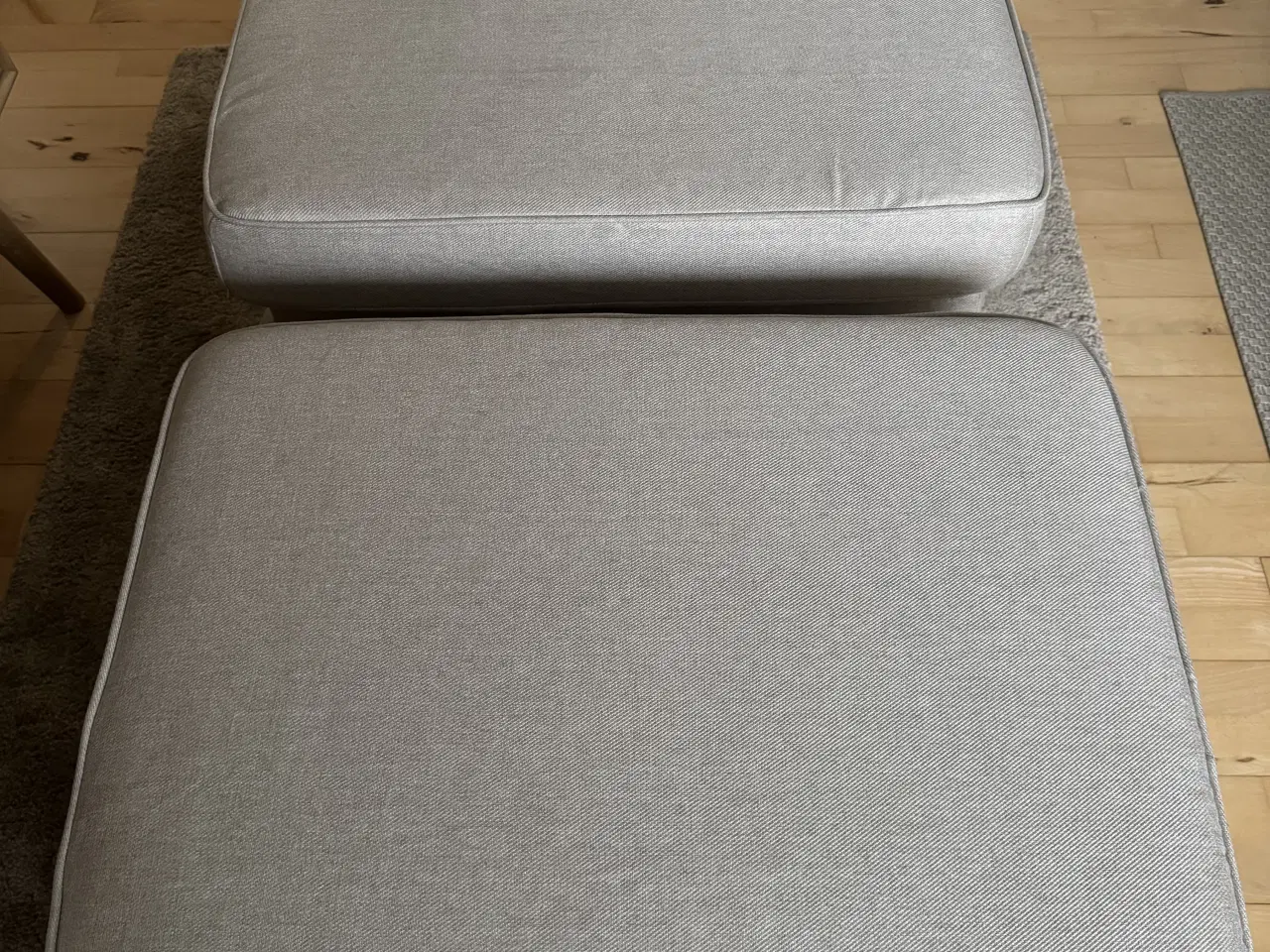 Billede 2 - Ektorp puf i lys beige