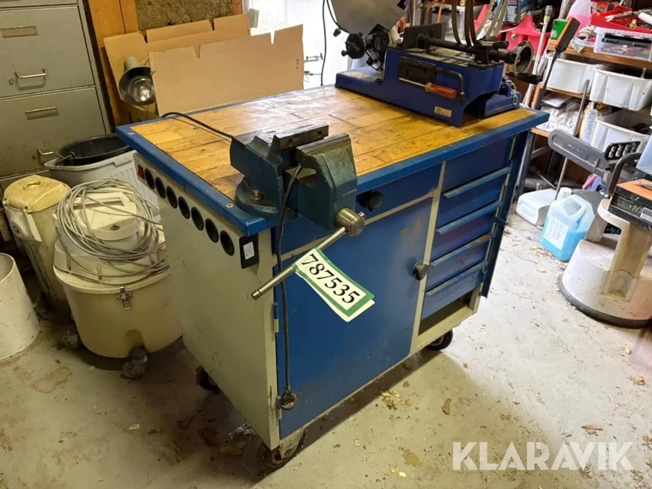 Billede 2 - Værkstedsbord