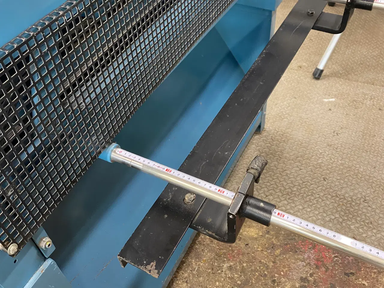 Billede 5 - Scantool Trykluft pladesaks med bagstop 