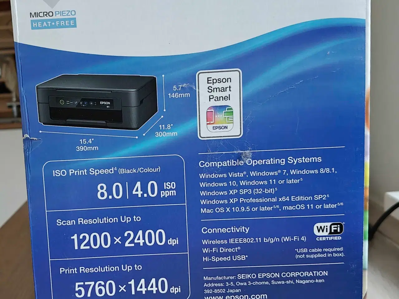 Billede 13 - Epson XP-2205 multifunktionel printer