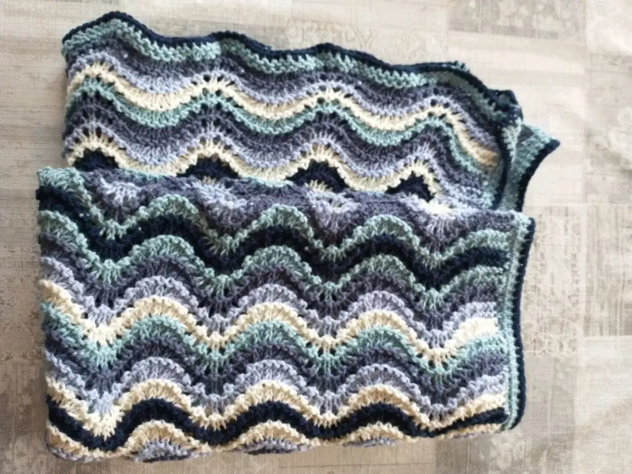 Billede 1 - Barnevognstæppe