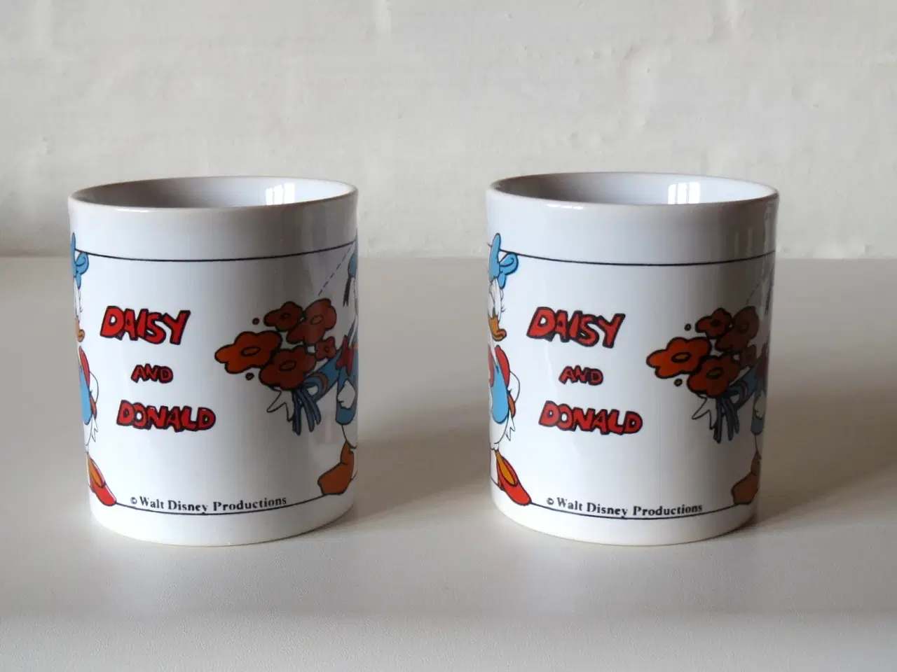 Billede 3 - 4 Retro Disney krus fra 70’erne