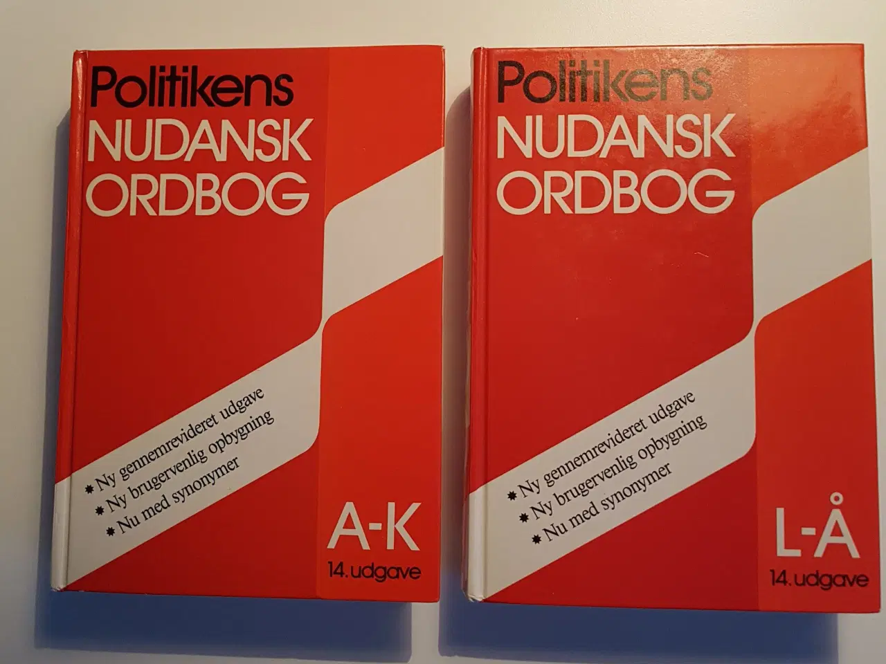 Billede 1 - Politikens nudansk ordbog (2 bind)