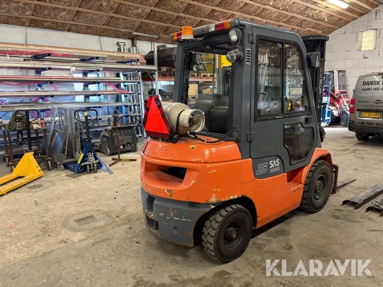 Billede 5 - Gaffeltruck Toyota 42-7FGF25 gas