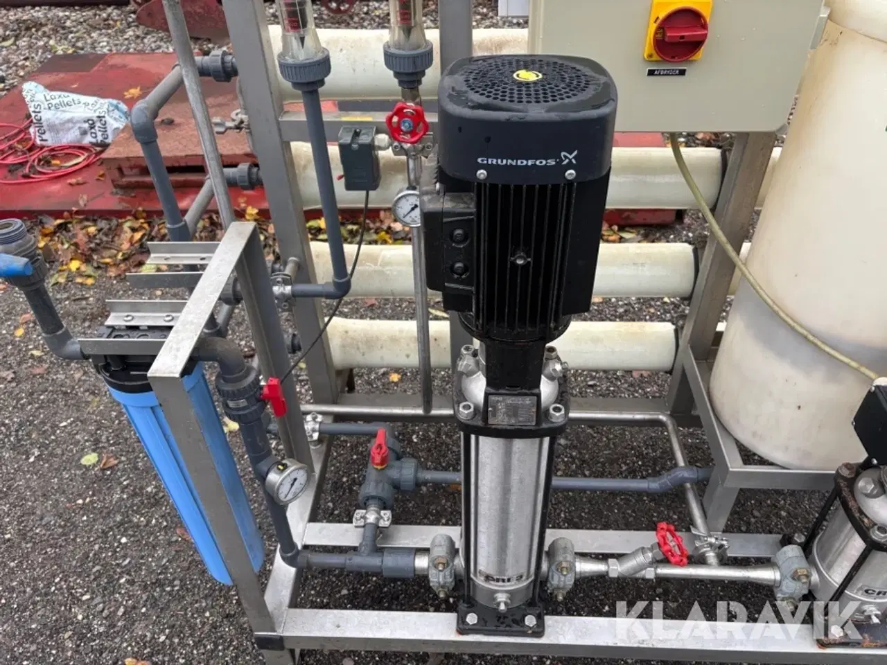 Billede 11 - Ultrafiltreringsanlæg Simon Moos Maskinfabrik NF til vand med kulfilter