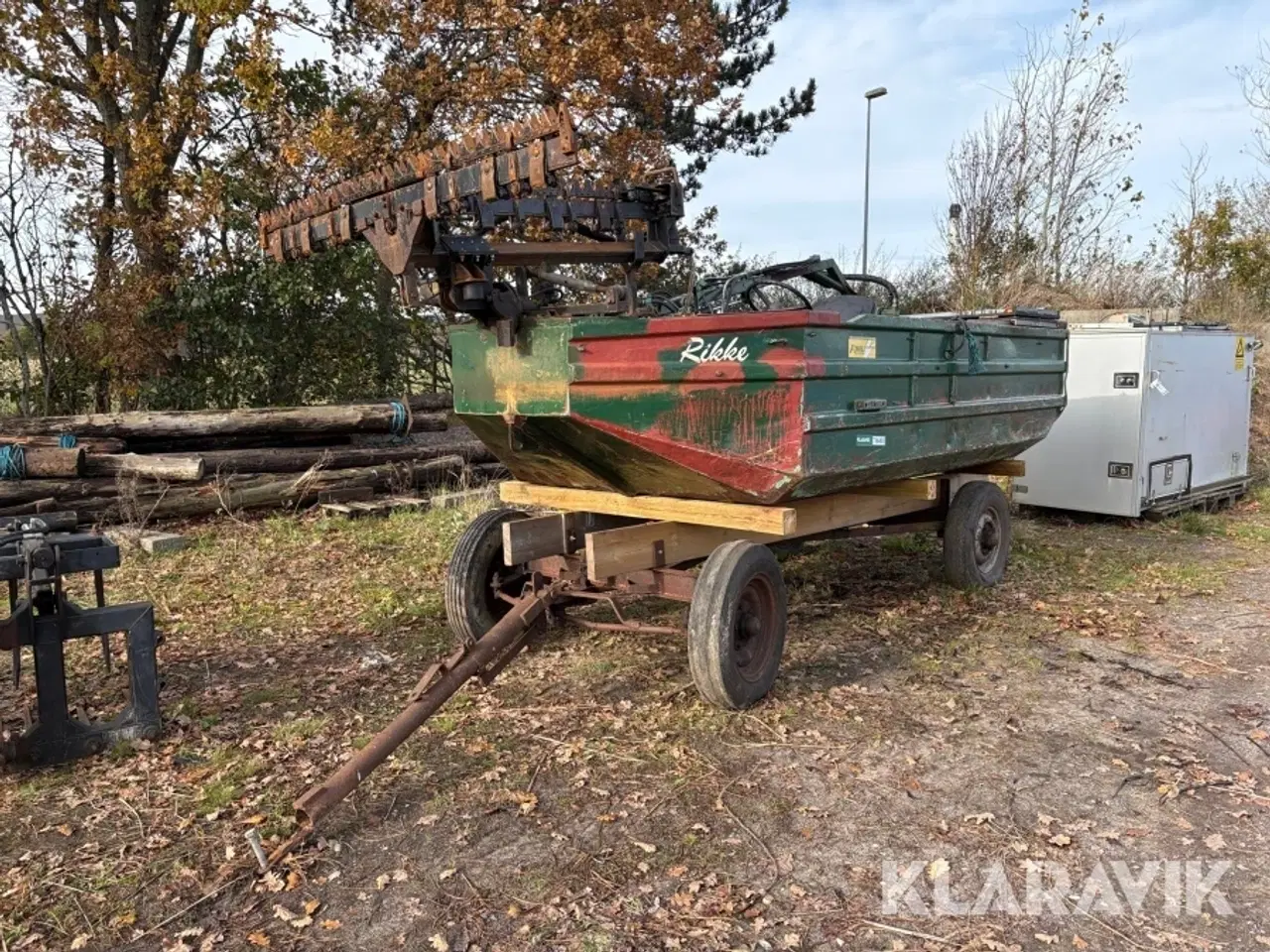 Billede 1 - Grædeskærer Conver C480 - med tilhørende vogn