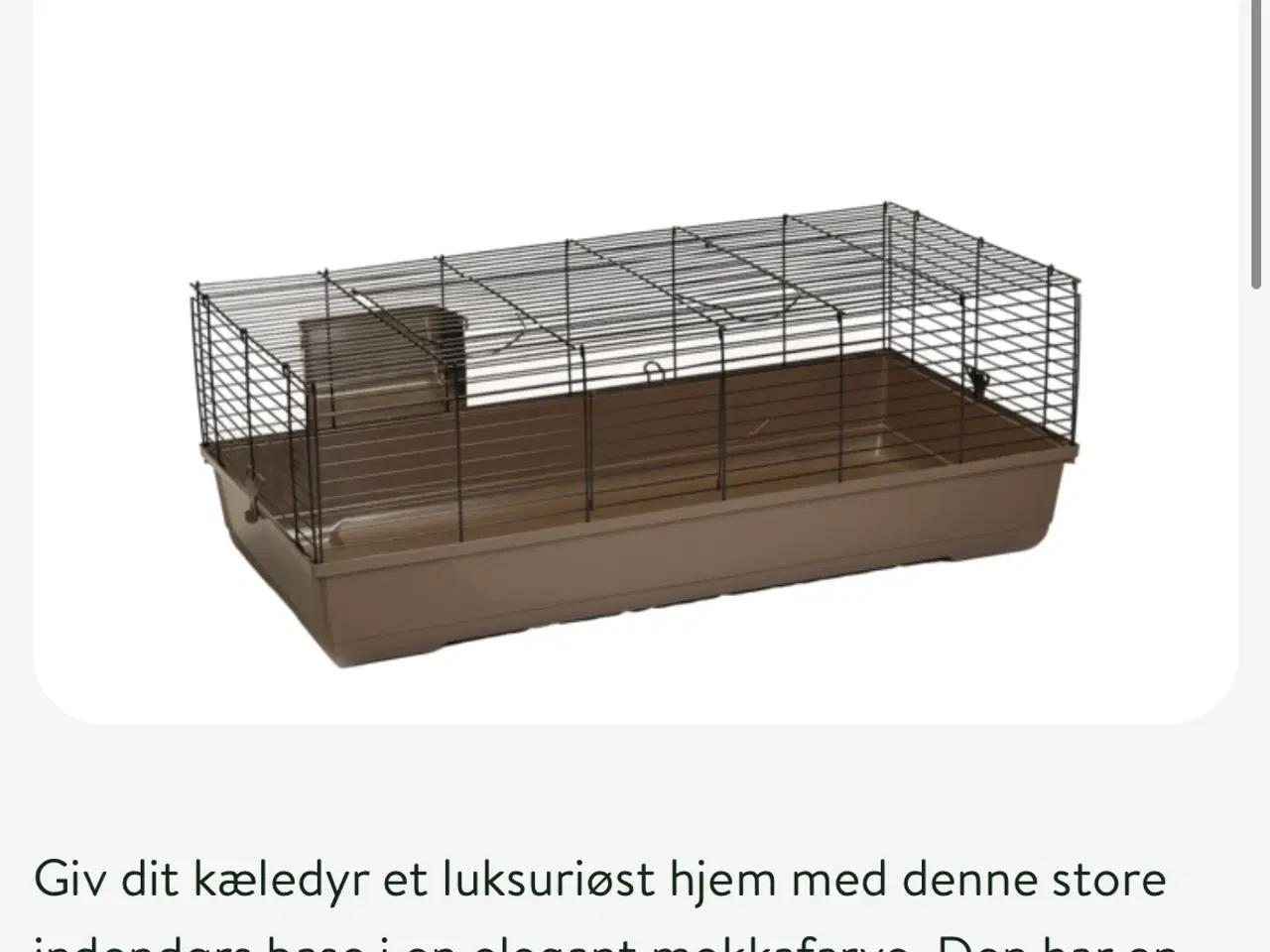 Billede 4 - Blød kæle-Kanin + bur, transportkasse og tilbehør
