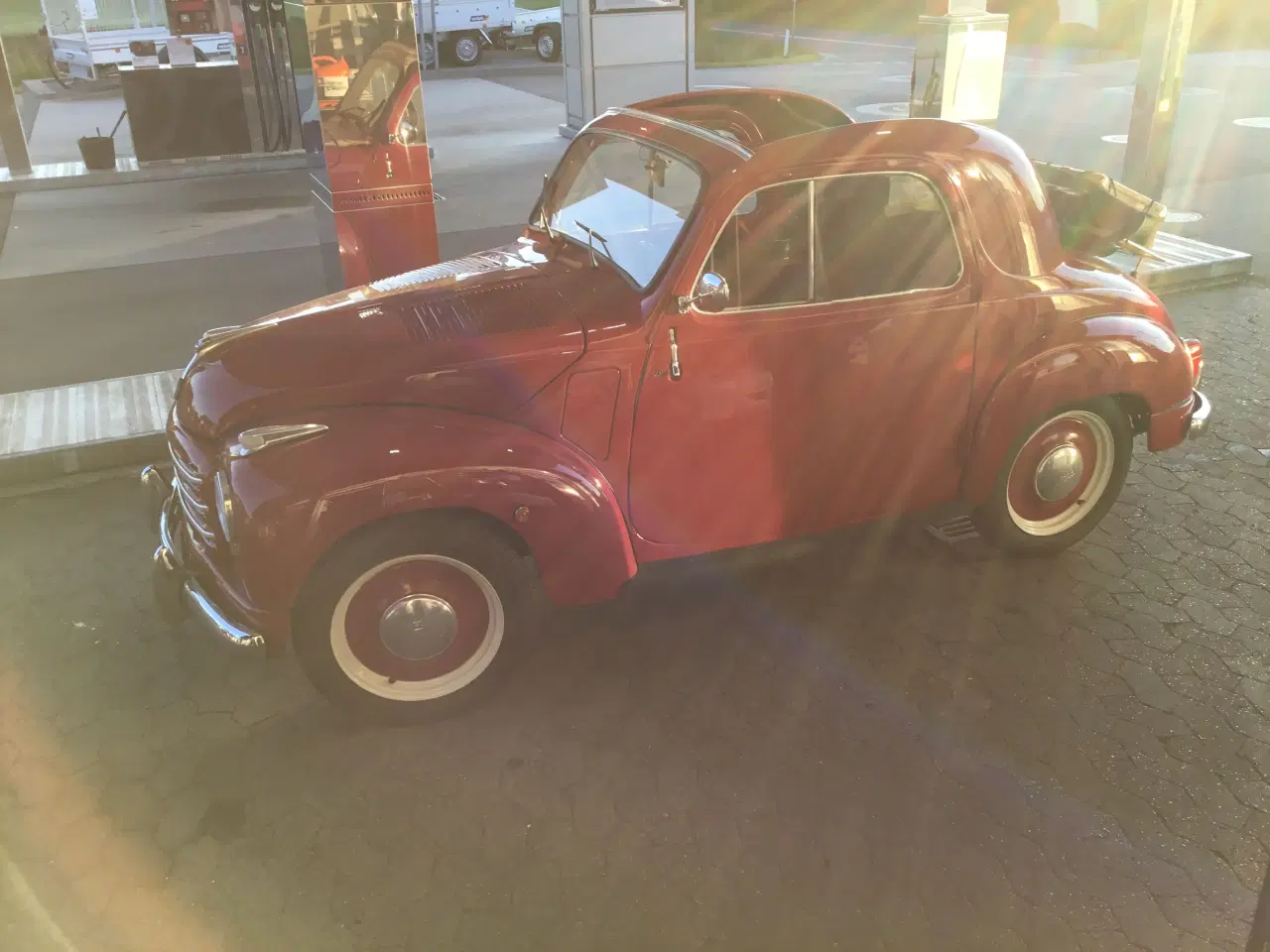 Billede 4 - Fiat topolini m/ kaleche årg 1956 næste syn 2029 