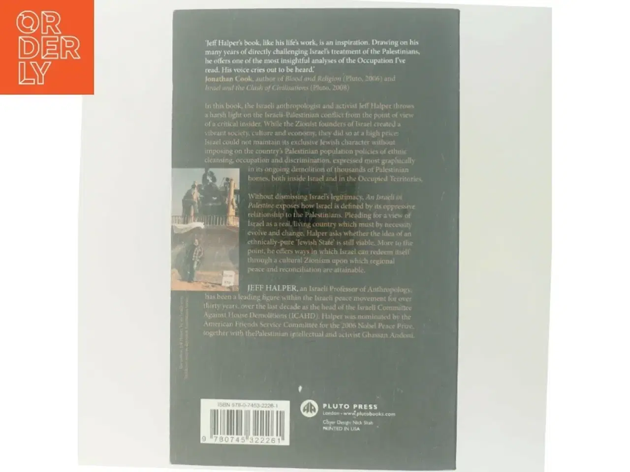 Billede 3 - An Israeli in Palestine af Jeff Halper (Bog)