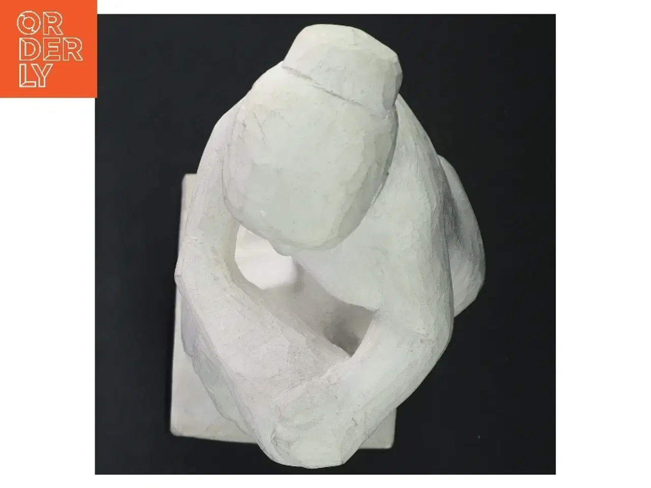 Billede 4 - Gunnar Westman pusle får redt hår skulptur (str. 30 cm)