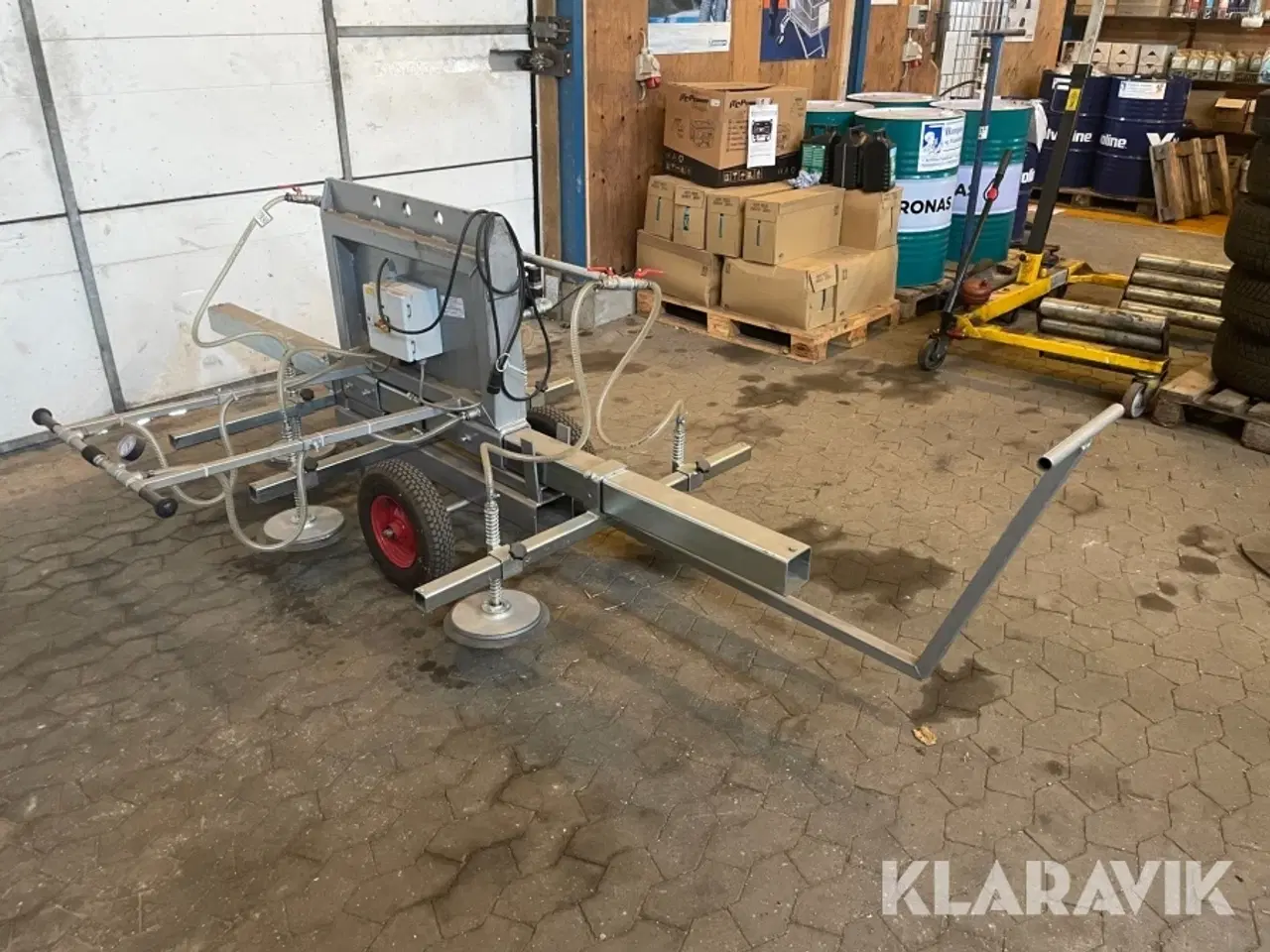 Billede 6 - Vakuumløfteåg PP Vacumteknik 1000 kg med afsættervogn