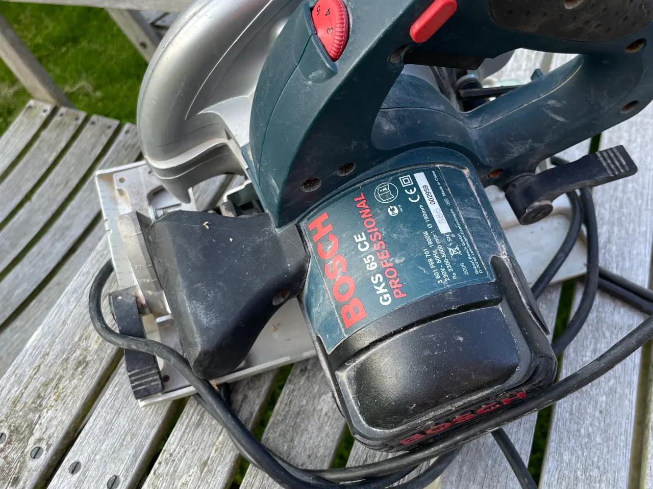 Billede 4 - Bosch Rundsav GKS 65 GCE PROFESSIONAL, Håndholdt