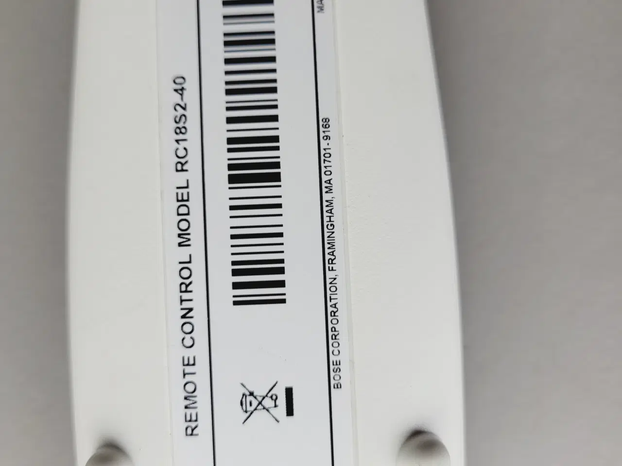 Billede 3 - 💎 Original Bose Fjernbetjening - Model RC18S2-40