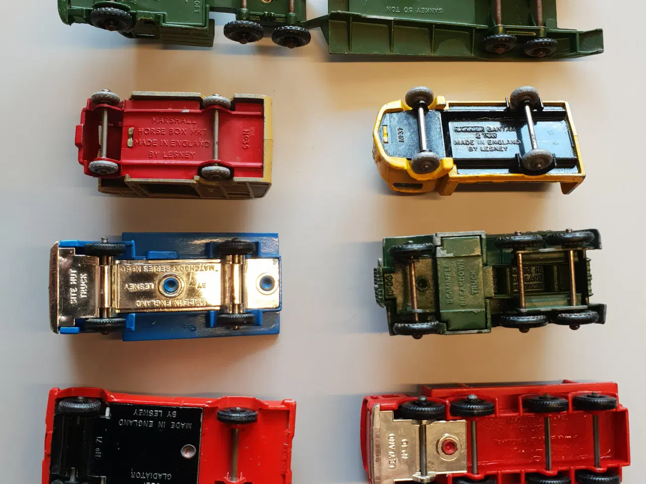 Billede 2 - Matchbox biler, trucks, amerikanere, trailer 1:87