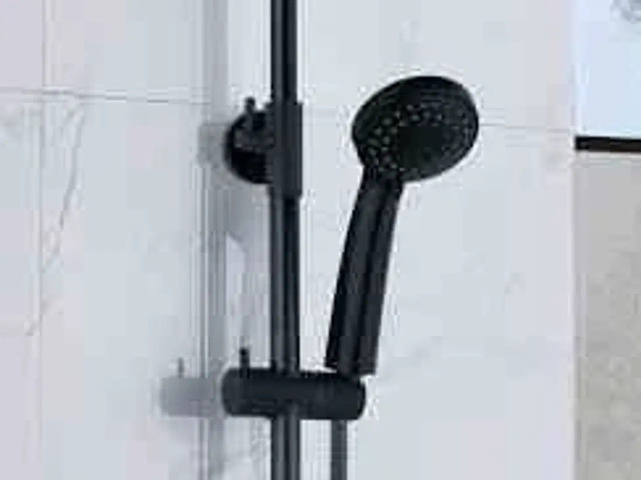 Billede 3 - Bluerain Showersæt med termostat Matsort