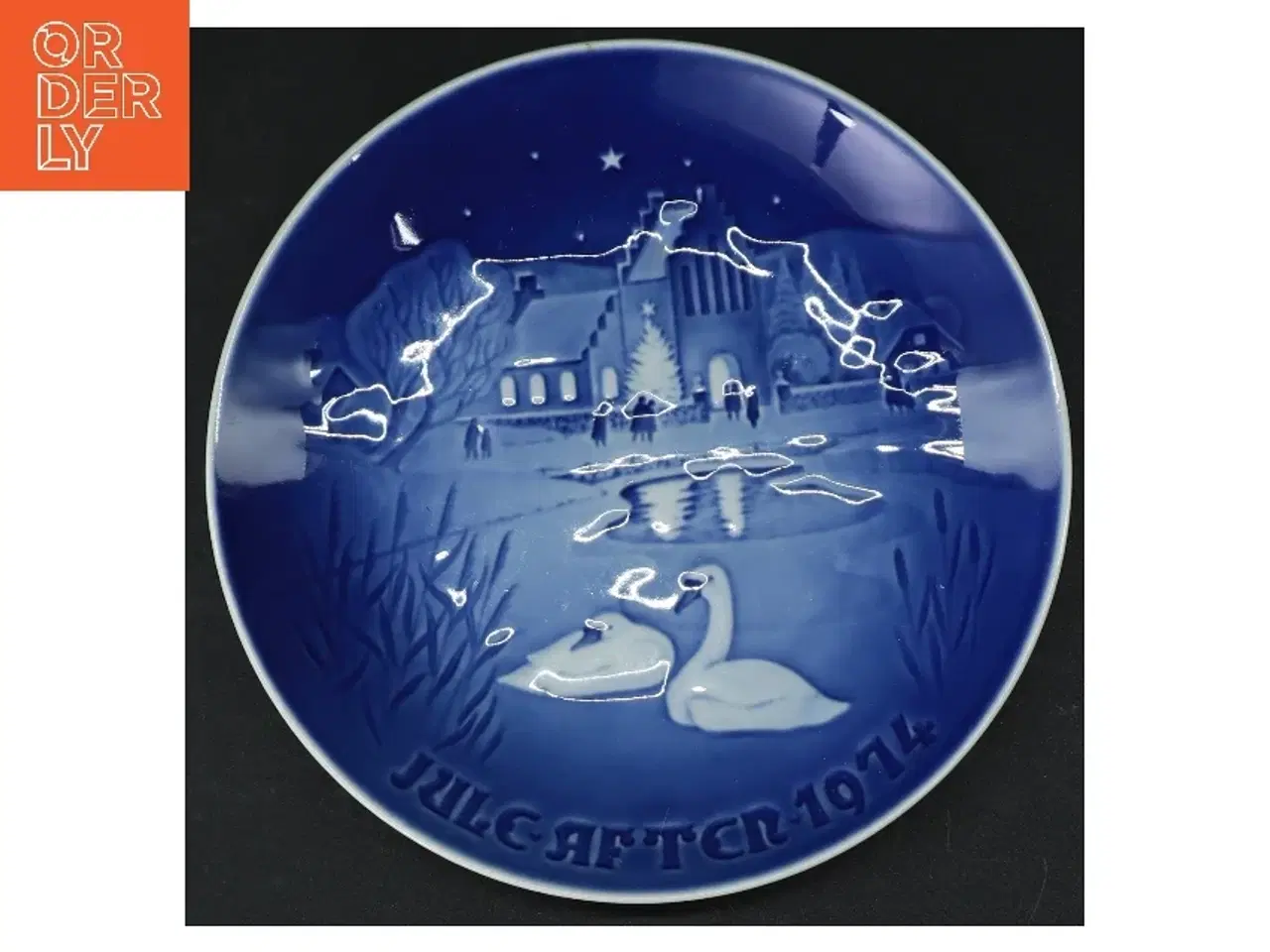 Billede 1 - Juleplatte royal copenhagen fra 1974