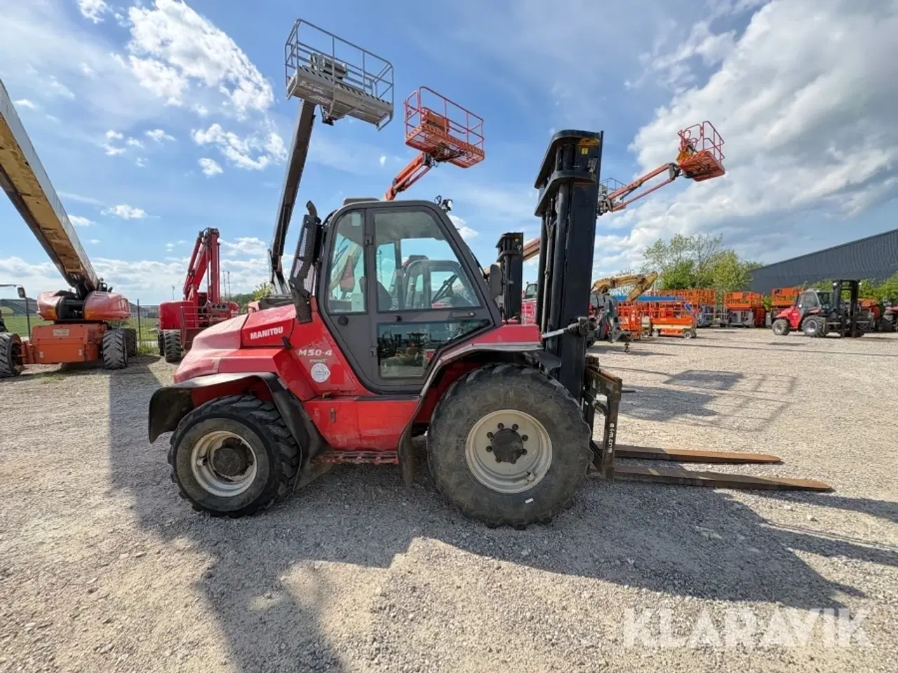 Billede 10 - Gaffeltrucks Manitou M50-4 2 styk