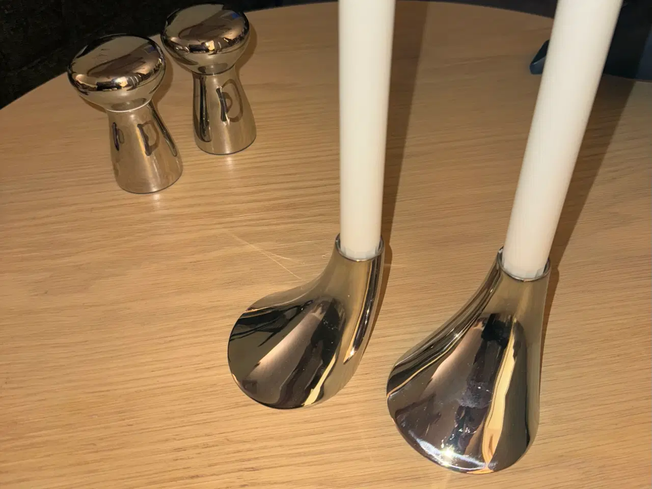 Billede 1 - Lysestage og salt & pebersæt 