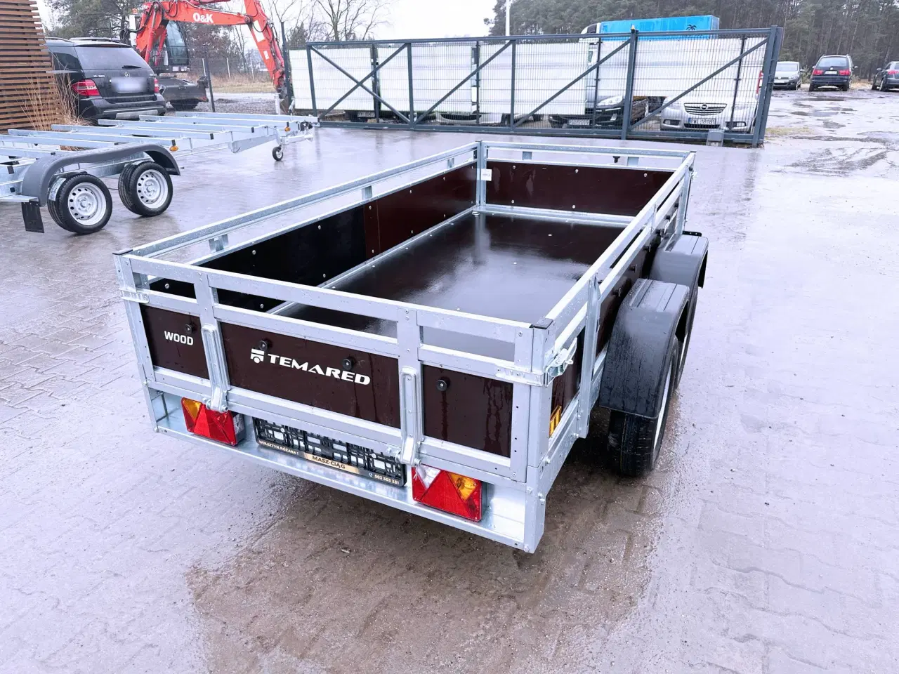 Billede 3 - TEMARED PRO 2612/2 Trailer Boogietrailer med tip