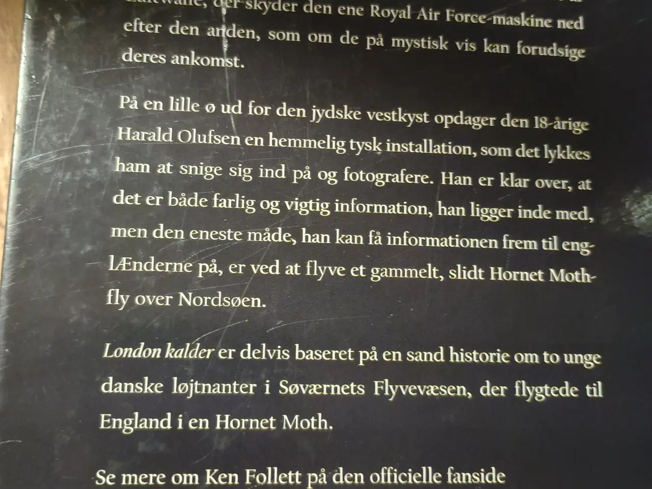 Billede 2 - London Kalder af Ken Follett.