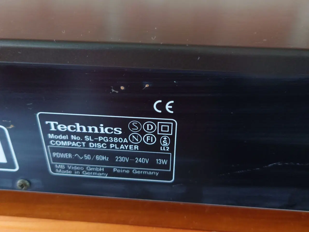 Billede 5 - Technics MASH Compact disc player 